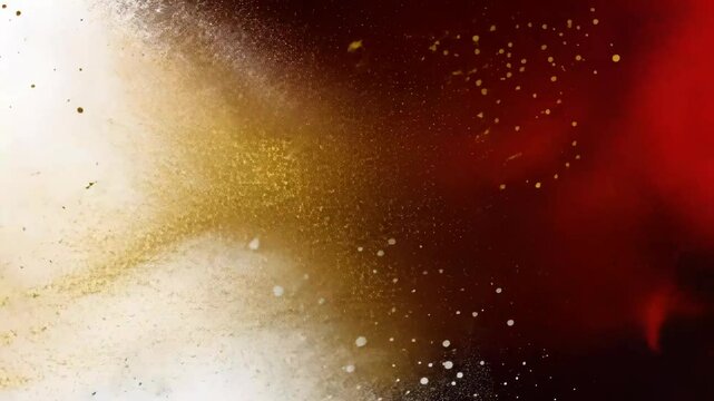 vibrant abstract splatter art with rich colors and dynamic textures