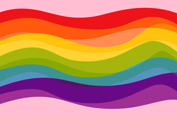 Rainbow color background