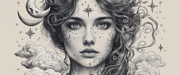 Portrait of the women