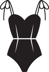 Bodysuit Silhouette Vector