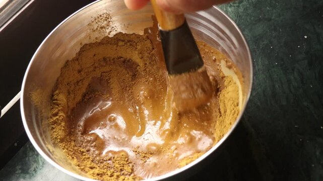 making face pack