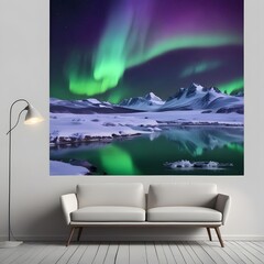 living room with a view