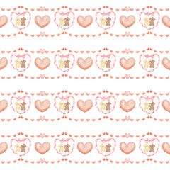 watercolor valentine patterns. Files are seamless, which means you can easily tile them to create larger prints, without losing quality. perfect for digital designs, crafts, and decorate
