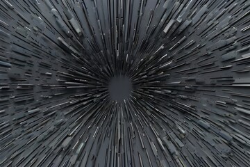 Obraz premium Abstract digital line texture background. Wallpaper of graphic pattern 3D rendering Generative AI