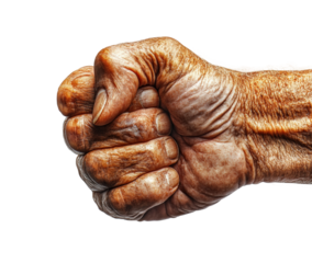 Celebratory gesture hand showing thumbs up studio close-up positive vibe gesture of approval