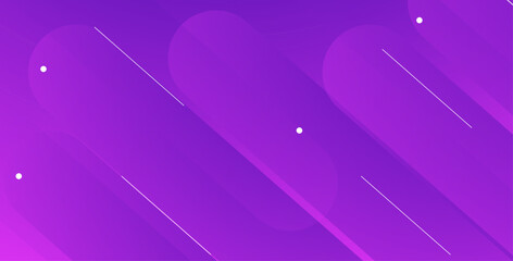 Abstract design featuring shades of purple with geometric shapes and sleek white lines, creating a modern and dynamic composition