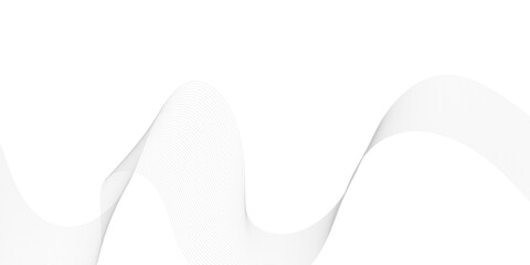 Abstract grey smooth element swoosh speed wave modern stream background. Abstract wave line for brochure, flyer, banner, template, wallpaper background with wave design. Abstract business wave lines.