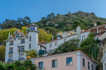 Architecture in the town of Sintra, Portugal