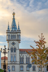 Obraz premium Architecture in the town of Sintra, Portugal