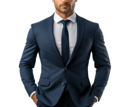 Professional business attire model portrait studio setting close-up confidence concept