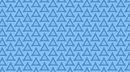 Triangle shape vector pattern background | Seamless pattern with geometric shape with light sky colour | Modern pattern design for banner, web, cultural, corporate, luxury uses