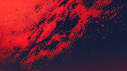 Abstract red and dark blue grunge texture.