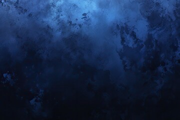 Fototapeta premium Abstract dark blue textured background with grunge, mottled, and faded effects.