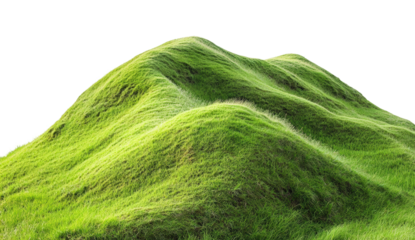 Lush green hills background nature scenic landscape elevated view serenity concept