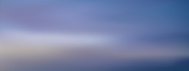 Evening sky background with clouds, Beautiful nature panorama sky landscape. Vector illustration.