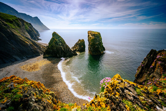 Trefor Sea Stacks - Wales - Caernarfon