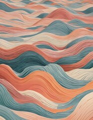 seamless wave pattern