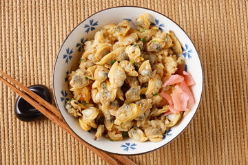 あさりの炊き込みご飯