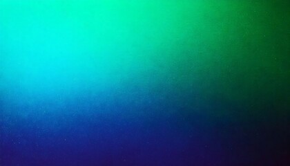 Obraz premium Gradient background fading from turquoise to dark blue through green