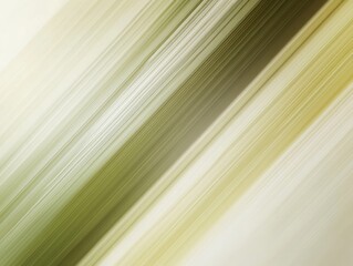Abstract diagonal lines in beige, green, and white.