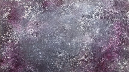 Obraz premium Purple gray textured background, mottled paint, studio shot, design element
