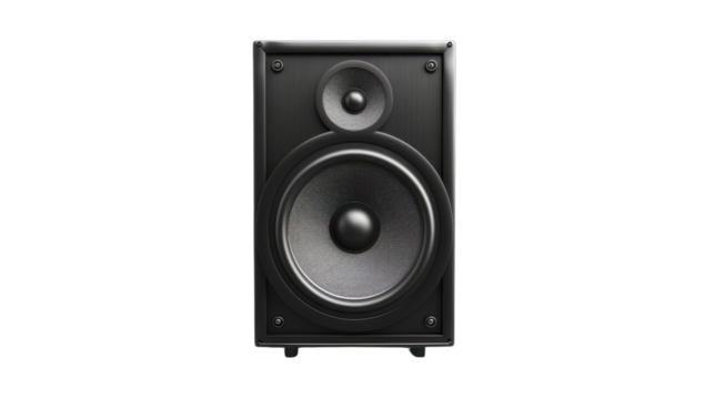 Speaker on transparent background