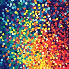 Colorful confetti swirl background texture