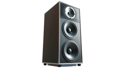 Speaker on transparent background