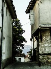 Streets of old town, Ochrid Macedonia.