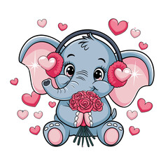 easter clipart, watercolor easter, cute easter, easter png, pink easter clipart, spring watercolor, spring clipart, easter bunny, easter rabbit, easter eggs, easter illustration, gardening clipart, ga