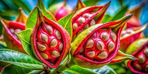 Desert Rose Flower Fruit Architectural Photography - Adenium Obesum Pods & Seeds