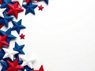 USA Stars & Stripes Background - Bold Design