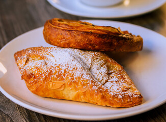 croissant on a plate