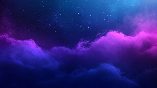 A mystical twilight gradient background.featuring deep purples and blues.highlighting a magical and mysterious atmosphere.Ideal for fantasy projects, mystical events, and dreamlike presentations