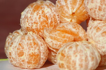Tangerines without peel, Tangerines without skin