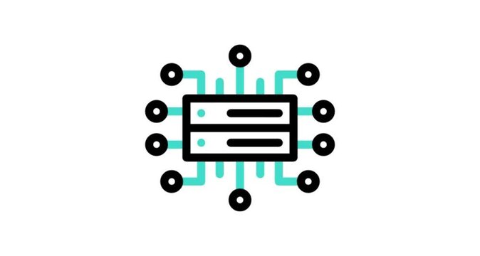 illustration of a icon of a cart