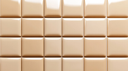 Creamy Beige Tile Wall Mock-up for a Romantic Concept - Elegant Home Decor - Interior Design Inspiration