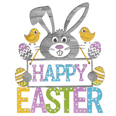 easter clipart, watercolor easter, cute easter, easter png, pink easter clipart, spring watercolor, spring clipart, easter bunny, easter rabbit, easter eggs, easter illustration, gardening clipart, ga