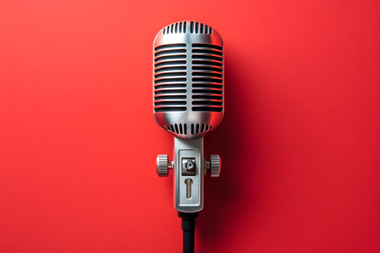microphone for singing on the red one