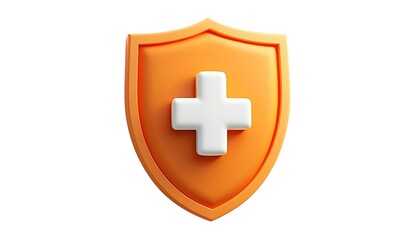 Fototapeta premium coat of arms with cross