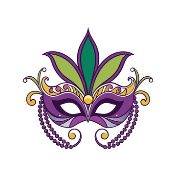 recommend clip art: Mardi Gras Carnival Mask Vector Design Illustration