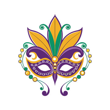 recommend clip art: Mardi Gras Carnival Mask Vector Design Illustration