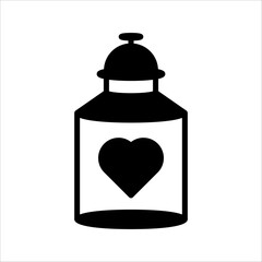 PrintCookies jar vector icon in linear, outline icon isolated on white background