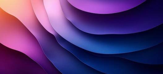A vibrant gradient backdrop with layered curves blending pink, purple, and blue hues, perfect for modern wallpaper or abstract backgrounds.







