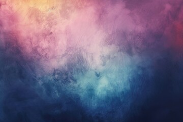 Fototapeta premium A colorful background with a blue sky and a purple cloud