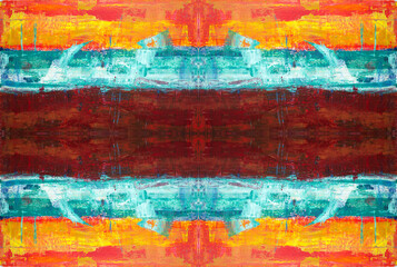Kaleidoscopic Abstract Art with Vibrant Multicolor Patterns and Intricate Swirl Designs