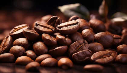 coffee beans, AI generated