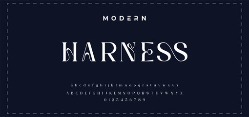 Modern elegant beauty font alphabet logo. Typography beautiful minimal classic luxury letter serif fonts fashion wedding vintage retro logos. vector illustration