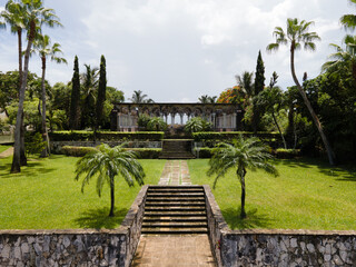 The Cloister ruins in Paradise Islands, Bahamas 