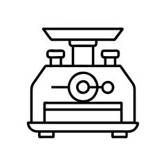 centrifuge icon, centrifuge line art - simple line art of centrifuge, perfect for centrifuge logos and icons